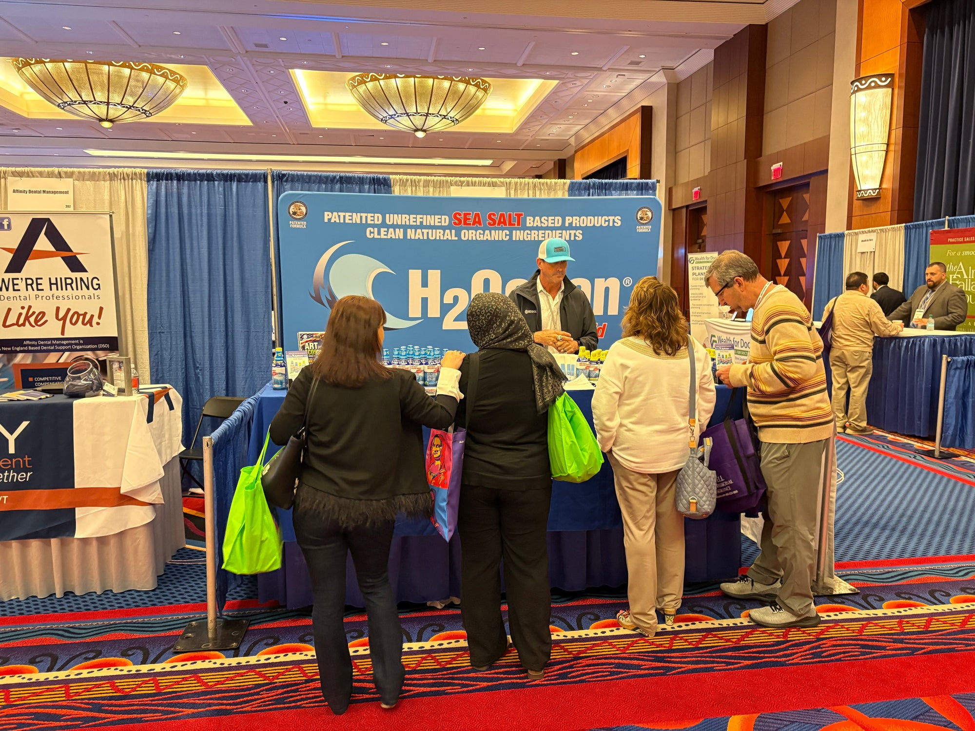 H2Ocean Showcases Sea Salt Innovation and Education at the 159th Charter Oak Dental Meeting