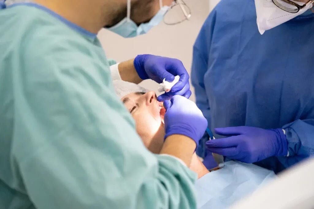 Healing After Tooth Extraction with Sea Salt Rinse