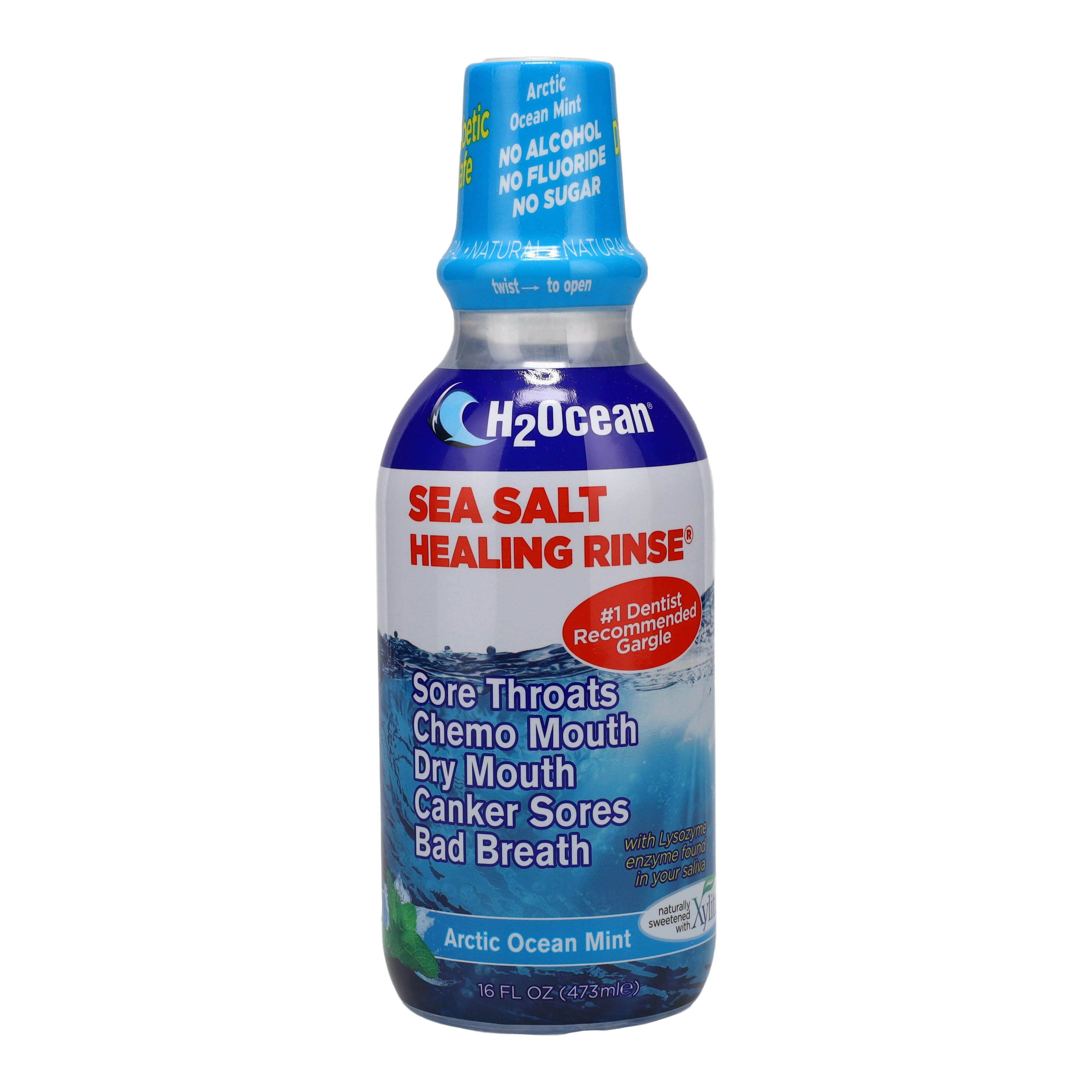 Healing Rinse Mouthwash – Arctic Ocean Mint | H2Ocean – H2Ocean